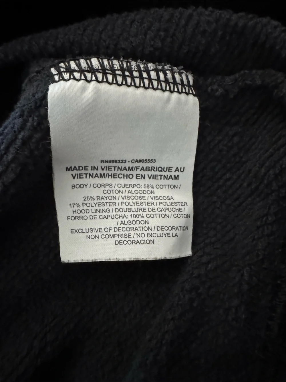 Women’s Nike Black Logo Hoodie Size M